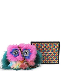 Kurt Geiger London Micro Oxford Mascot Faux Fur Crossbody Bag