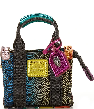 Kurt Geiger London Micro Southbank Geometric Pattern Crossbody Bag