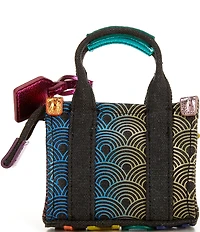 Kurt Geiger London Micro Southbank Geometric Pattern Crossbody Bag