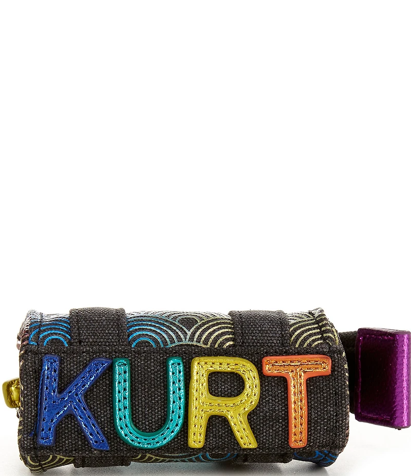 Kurt Geiger London Micro Southbank Geometric Pattern Crossbody Bag