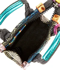 Kurt Geiger London Micro Southbank Geometric Pattern Crossbody Bag