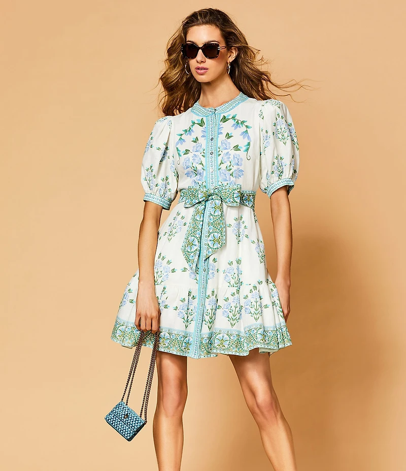 Kurt Geiger London Micro Velvet Kensington Chain Strap Crossbody Bag