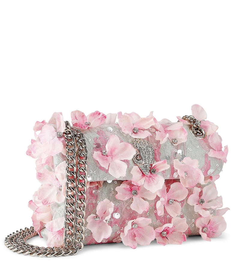 Kurt Geiger London Mini Kensington 3D Flowers Crossbody Bag