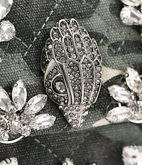 Kurt Geiger London Mini Kensington Crystals Crossbody Bag