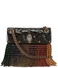 Kurt Geiger London Mini Kensington Rhinestoned Fringe Crossbody Bag