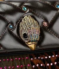 Kurt Geiger London Mini Kensington Rhinestoned Fringe Crossbody Bag