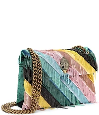 Kurt Geiger London Mini Kensington Beaded Fringe Crossbody Bag