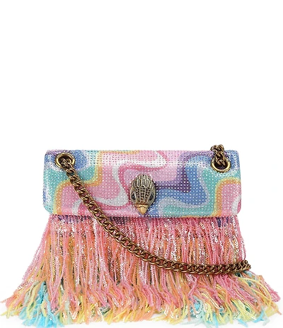 Kurt Geiger London Mini Kensington Fringe Crossbody Bag