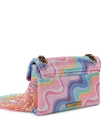 Kurt Geiger London Mini Kensington Fringe Crossbody Bag