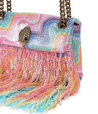 Kurt Geiger London Mini Kensington Fringe Crossbody Bag
