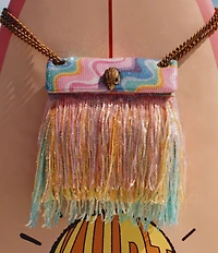 Kurt Geiger London Mini Kensington Fringe Crossbody Bag