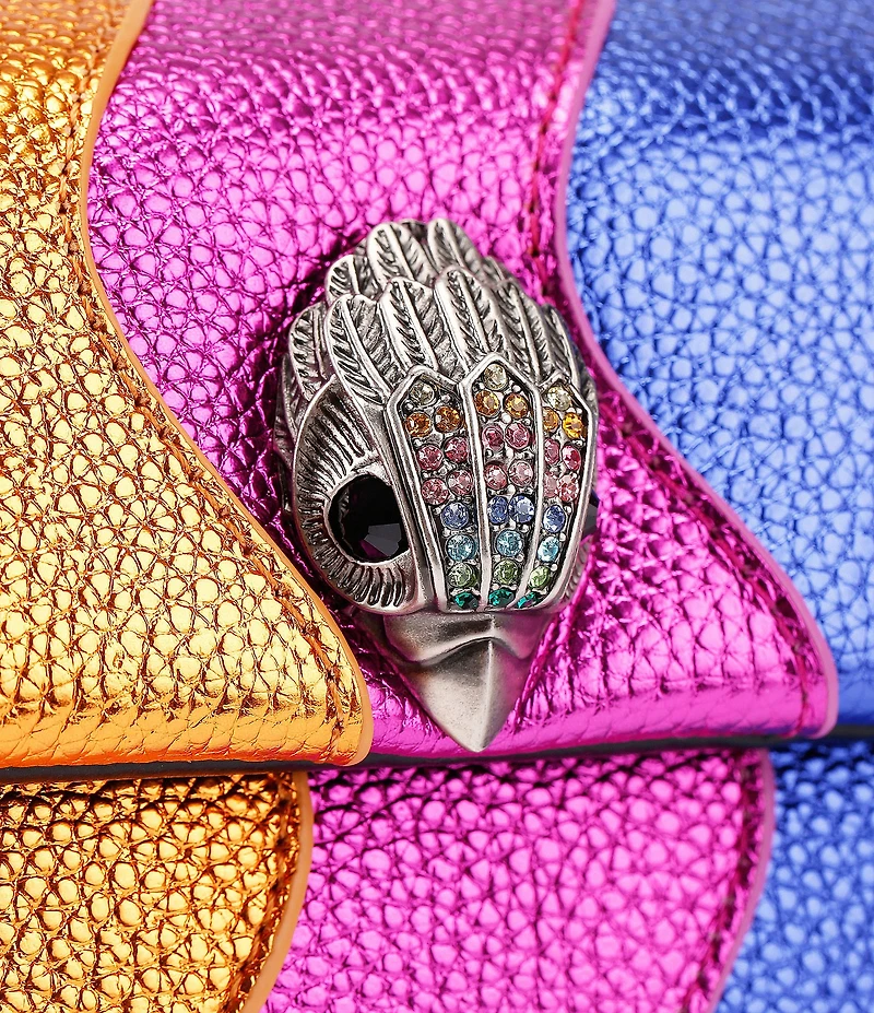 Kurt Geiger London Mini Kensington Leather Rainbow Crossbody Bag