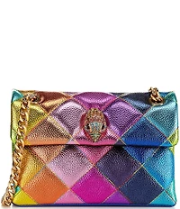 Kurt Geiger London Mini Kensington Metallic Rainbow Crossbody Bag