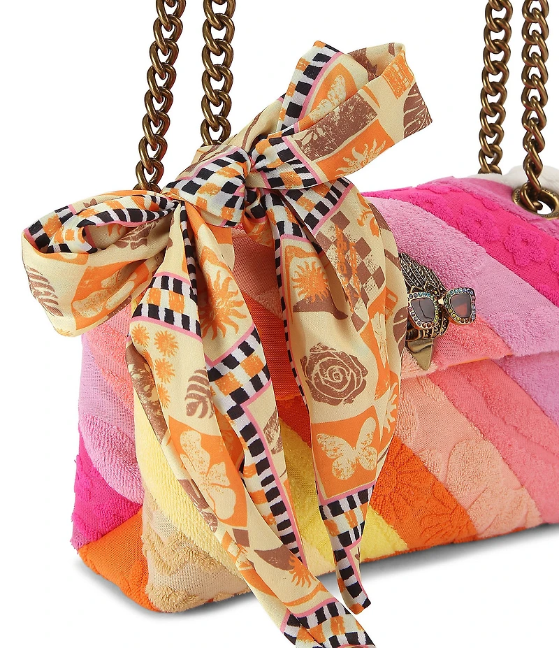 Kurt Geiger London Mini Kensington Towelling Crossbody Bag