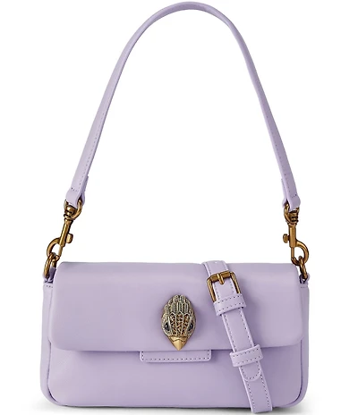 Kurt Geiger London Mini Gold Oxford Leather Crossbody Bag