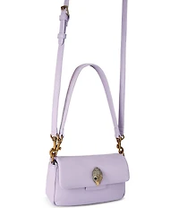 Kurt Geiger London Mini Gold Oxford Leather Crossbody Bag