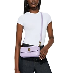 Kurt Geiger London Mini Gold Oxford Leather Crossbody Bag