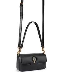 Kurt Geiger London Mini Gold Oxford Leather Crossbody Bag
