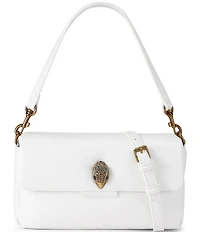 Kurt Geiger London Mini Gold Oxford Leather Crossbody Bag