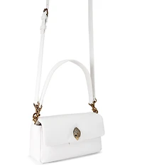 Kurt Geiger London Mini Gold Oxford Leather Crossbody Bag
