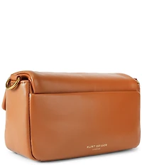 Kurt Geiger London Mini Gold Oxford Leather Crossbody Bag