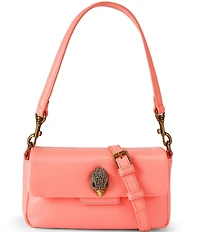 Kurt Geiger London Mini Gold Oxford Leather Crossbody Bag