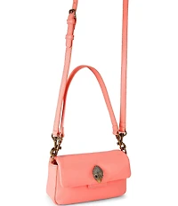 Kurt Geiger London Mini Gold Oxford Leather Crossbody Bag