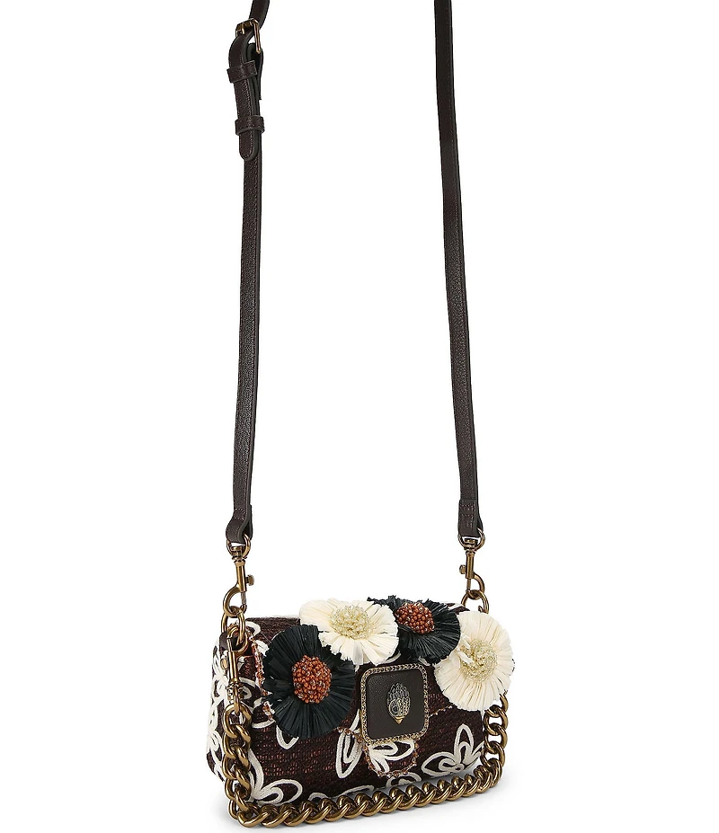 Kurt Geiger London Mini Pimlico Flower Crossbody Bag