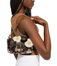 Kurt Geiger London Mini Pimlico Flower Crossbody Bag