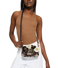 Kurt Geiger London Mini Pimlico Flower Crossbody Bag