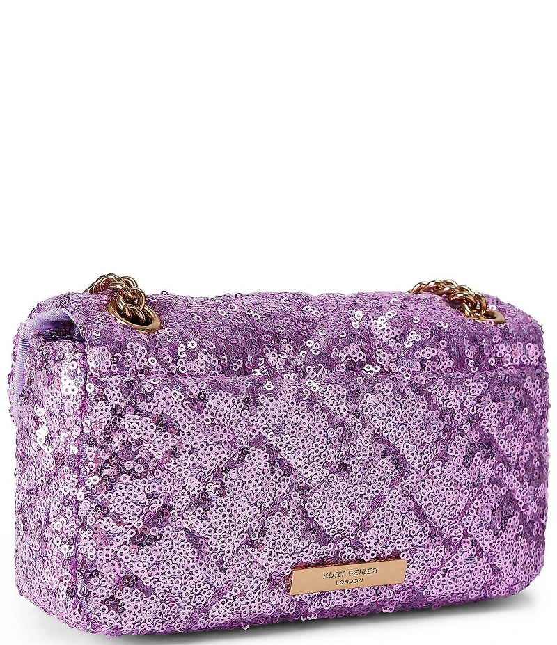 Kurt Geiger London Mini Pimlico Sequin Crossbody Bag