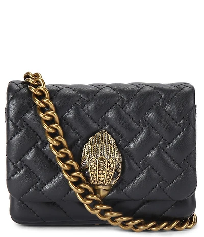 Kurt Geiger London Nano Kensington Kurt Quilted Crossbody Bag