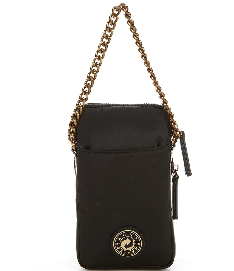 Kurt Geiger London Nylon Multi Pocket Crossbody Bag