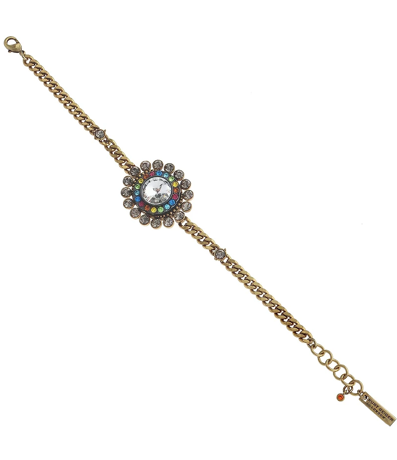 Kurt Geiger London Octavia Gemstone Link Line Bracelet