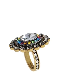 Kurt Geiger London Octavia Gemstone Statement Cocktail Ring