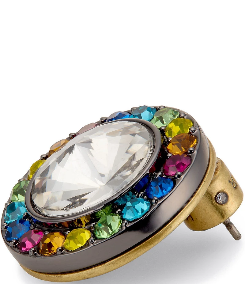 Kurt Geiger London Octavia Gemstone Statement Stud Earrings