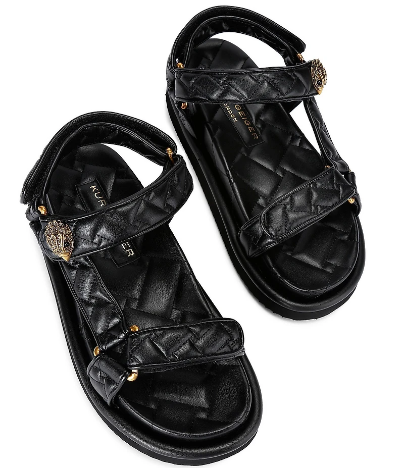 Kurt Geiger London Orson Leather Slingback Sandals