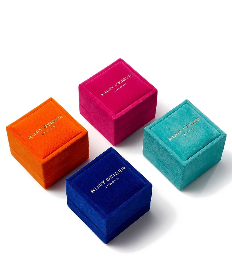 Kurt Geiger London Oval Mood Stone Cocktail Ring