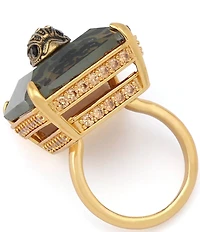 Kurt Geiger London Oval Stone Mood Cocktail Ring