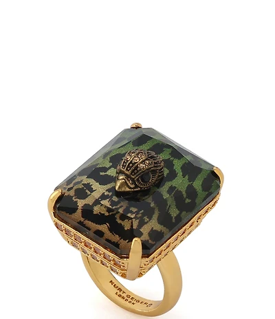 Kurt Geiger London Oval Stone Mood Cocktail Ring