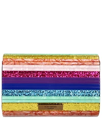 Kurt Geiger London Party Rainbow Glitter Eagle Clutch