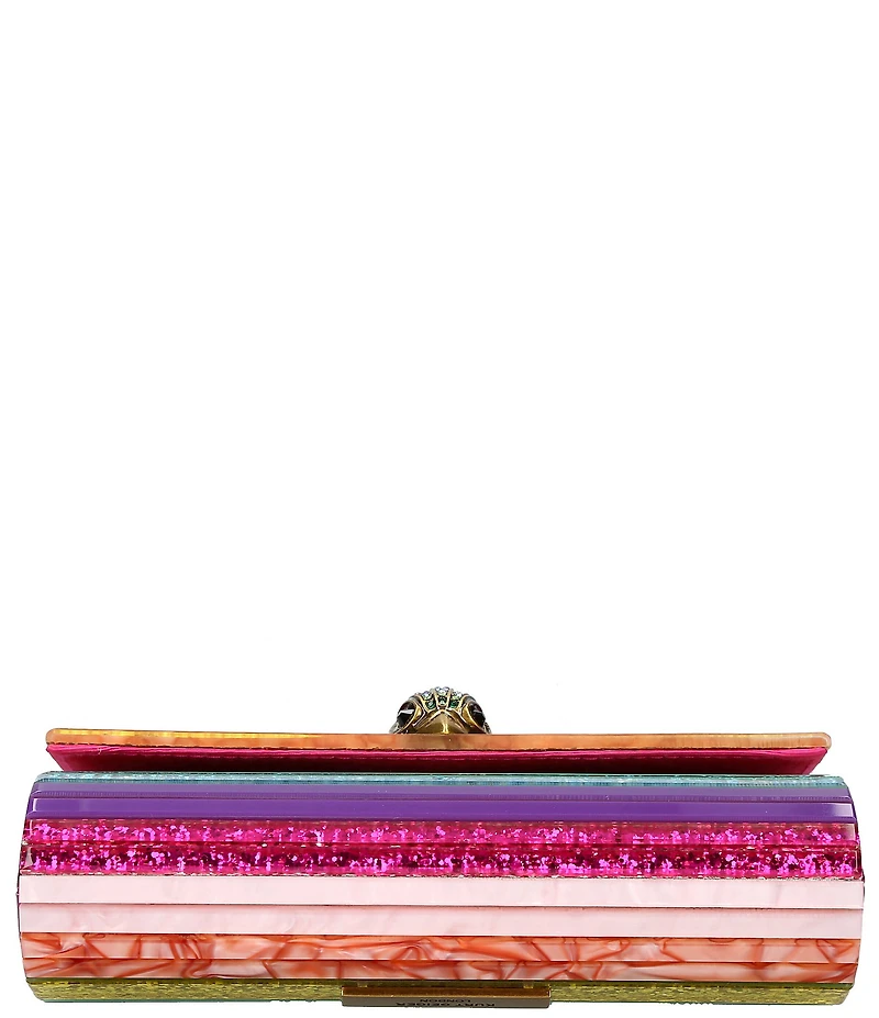 Kurt Geiger London Party Rainbow Glitter Eagle Clutch