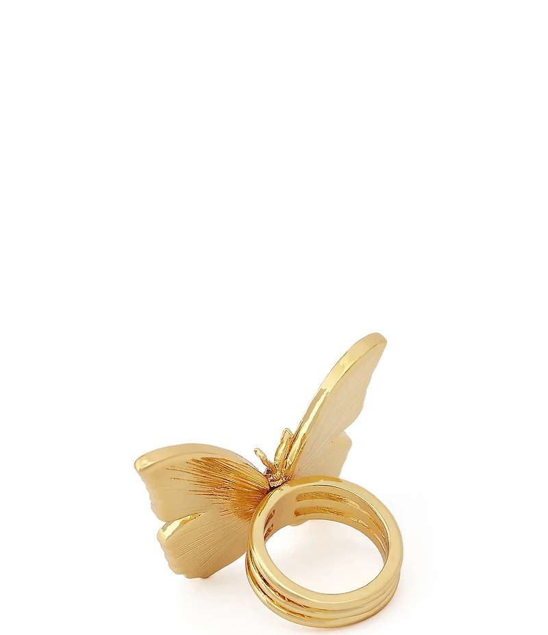 Kurt Geiger London Pav Butterfly Cocktail Ring