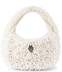 Kurt Geiger London Pearl Beaded Kensington Hobo Shoulder Bag