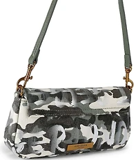 Kurt Geiger London Pickle Camo Print Shoulder Bag