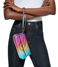 Kurt Geiger London Pickle Rainbow Ombre Shoulder Bag