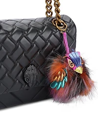 Kurt Geiger London Pom Pom Faux Fur Bag Charm