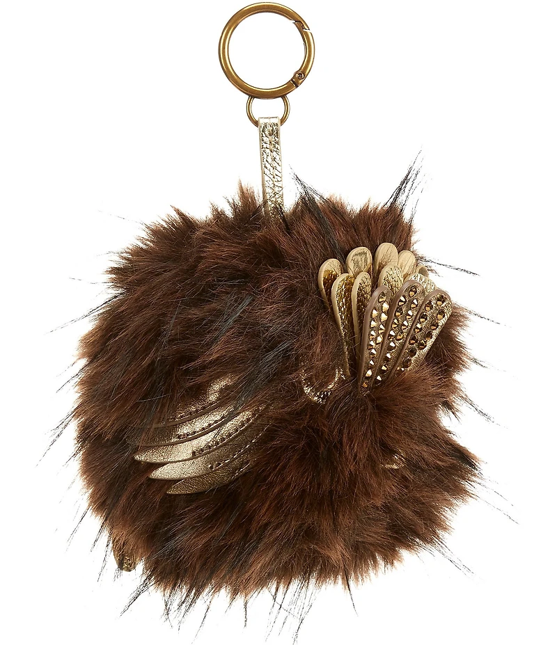 Kurt Geiger London Pom Pom Eagle Bag Charm