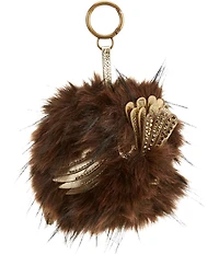 Kurt Geiger London Pom Pom Eagle Bag Charm