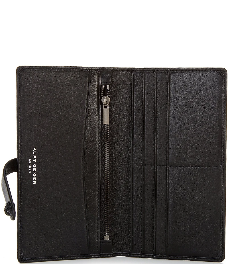 Kurt Geiger London Quilted Leather Bifold Wallet